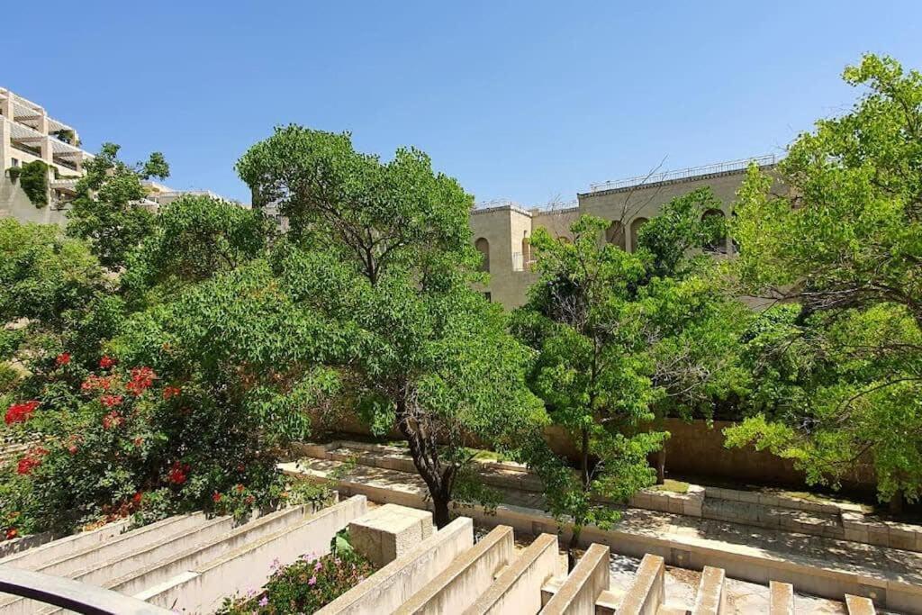 Cosy Studio In Mamilla, Free Parking Up To 5 Ppl Villa Jerusalén Exterior foto