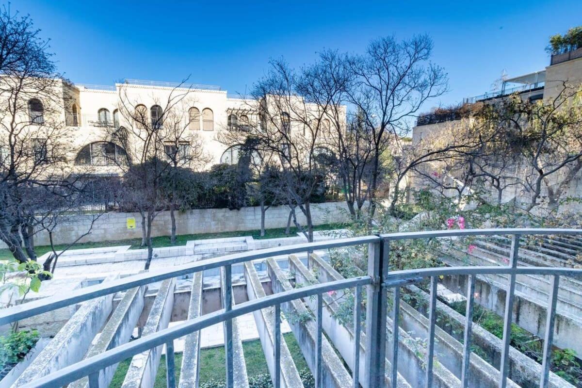 Cosy Studio In Mamilla, Free Parking Up To 5 Ppl Villa Jerusalén Exterior foto